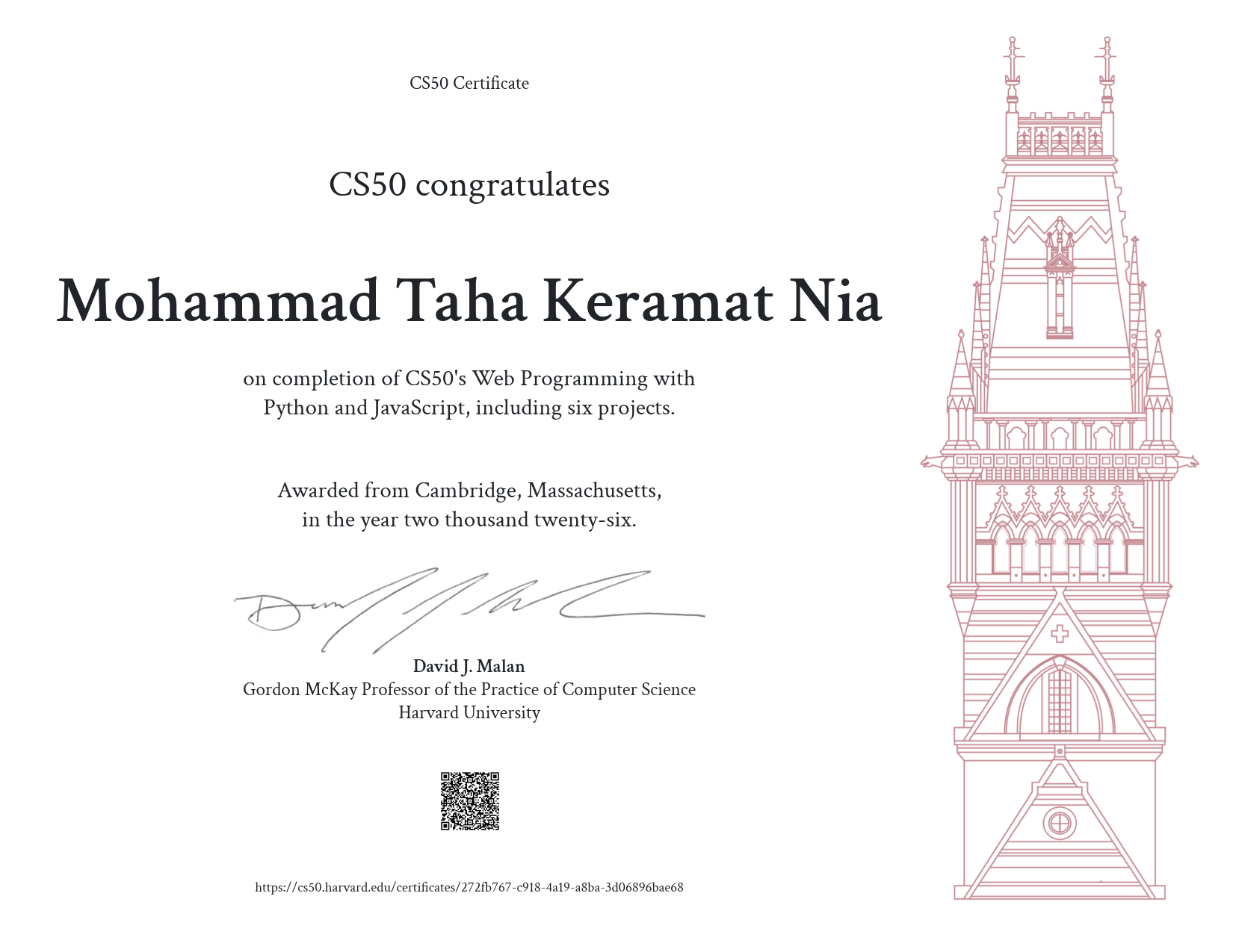 CS50W : Web Programming with JavaScript