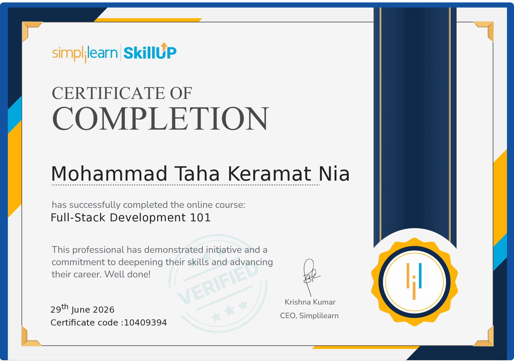 Full-Stack Web Development